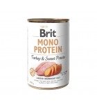 Pâtée pour chiens Brit Mono Protein Dinde et patate douce (400 g)
