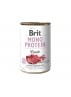 Pâtée pour chiens Brit Mono Protein Agneau et riz (400 g)