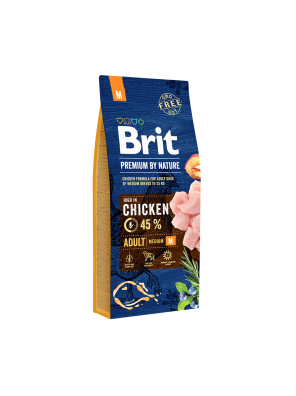 BRIT PREMIUM by Nature - Adult M (sac abîmé) 15 kg