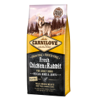 Carnilove Fresh Chicken & Rabbit pour chiens - Muscles, articulations et ligaments (1,5 kg / 12 kg) 