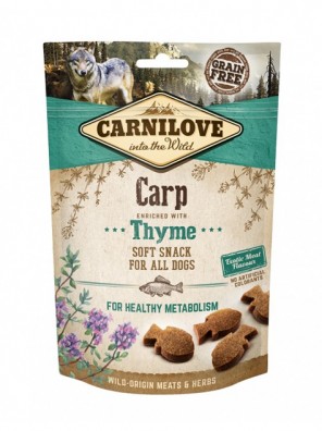 CARNILOVE Soft Snack - Carpe et thym, pour chien (200 g)