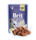 BRIT PREMIUM Cat Delicate - Aliment en gelée pour chats au saumon 85 g DLUO 16/08/2019