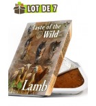 TASTE OF THE WILD Tray Lamb & Chicken - Barquette pour chien à l'agneau et poulet (390g)