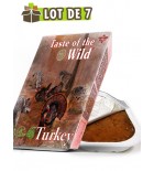 TASTE OF THE WILD Tray Turkey & Duck - Barquette pour chien à la dinde et au canard (390g)