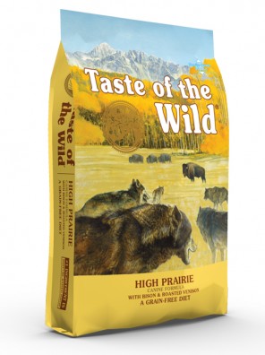 TASTE OF THE WILD High Prairie 12,2kg + pack découverte OFFERT