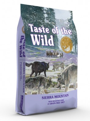 TASTE OF THE WILD Sierra Mountain 12,2kg + pack découverte OFFERT