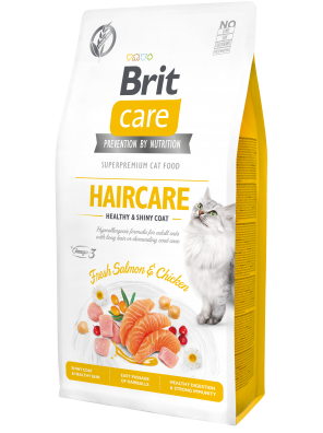 BRIT CARE CAT Fresh Meat - Haircare, chats à poils longs
