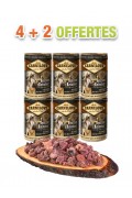 CARNILOVE Pâtée Chien - Gibier & Renne (lot de 6x400g)