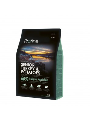 PROFINE DOG Senior - Turkey & Potatoes (sac abîmé) 15kg