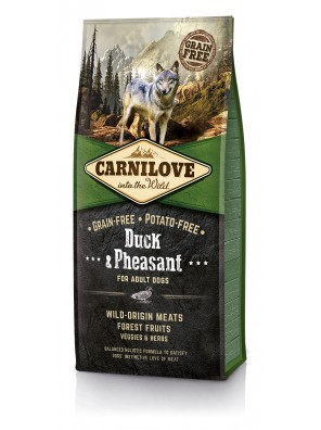 CARNILOVE DOG Duck & Pheasant, Adult