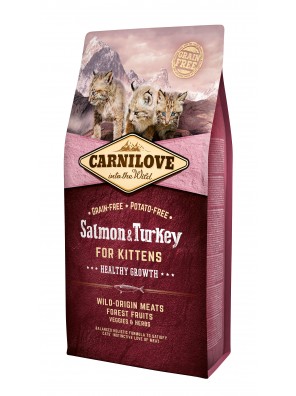CARNILOVE CAT Salmon & Turkey, Chatons