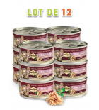 CARNILOVE Pâtée Chaton - Dinde & Saumon (lot de 12x100g)