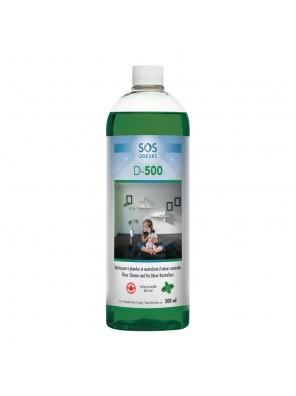 SOS ODEURS D-500 - Nettoyant toutes surfaces