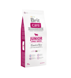 BRIT CARE Junior Large Breed Lamb & Rice - 12 kg (sac abîmé) 