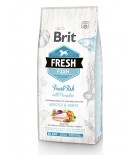 BRIT FRESH Chien adulte de grande race - Poisson et citrouille