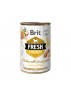 BRIT FRESH Pâtée chien, Poulet et patate douce (400g)