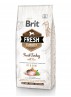 BRIT FRESH Chien adulte en surpoids & senior - Dinde et pois, allégé