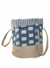 Sac de rangement BeOneBreed - Bleu avec motif chats