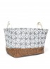 Panier de rangement BeOneBreed - Gris avec motif pattes