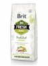 BRIT FRESH Chien adulte actif et sportif, Canard et millet