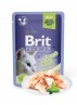 BRIT PREMIUM Cat Delicate - Aliment en gelée pour chats à la truite 85g
